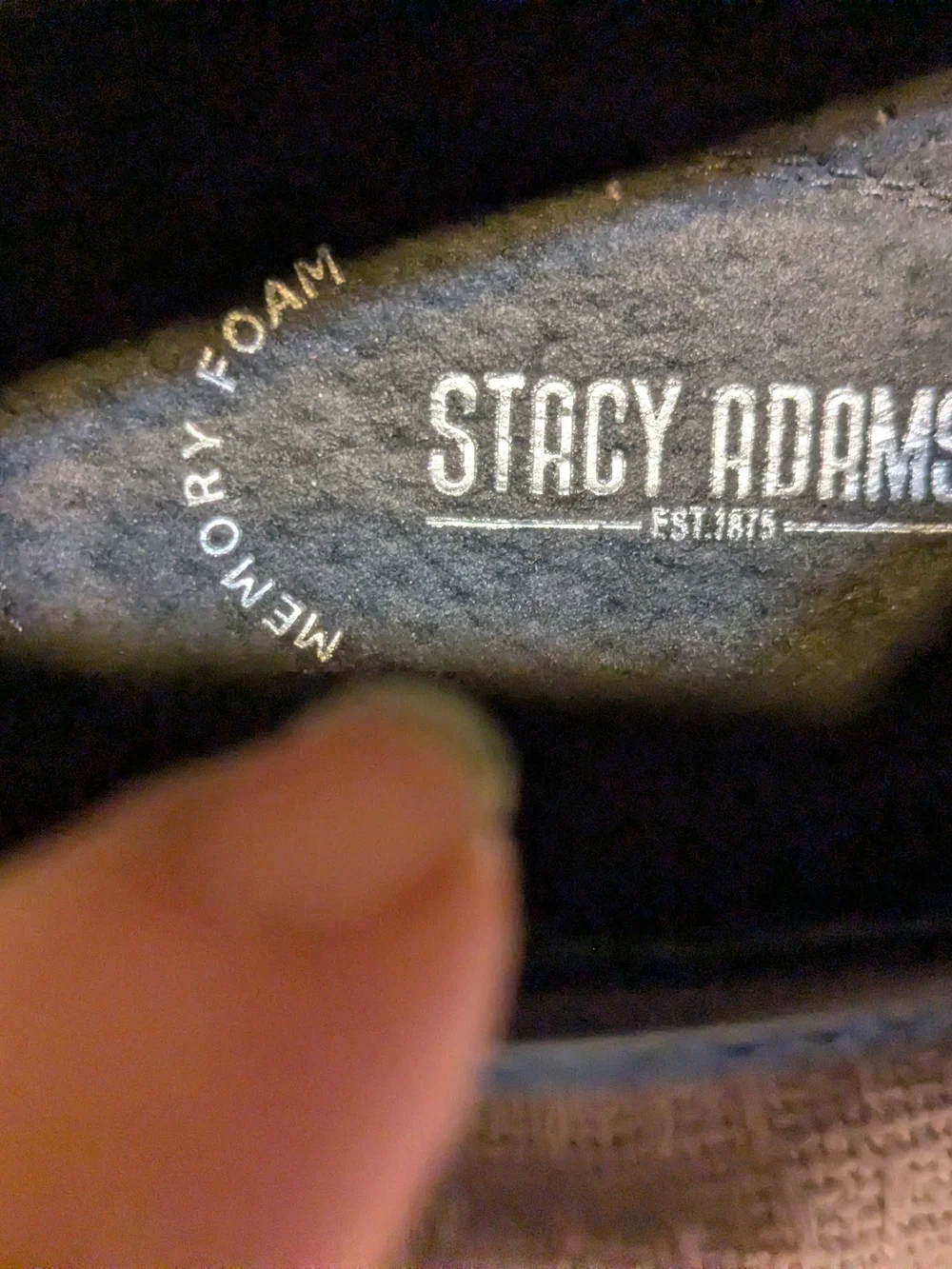 New Mens 12M Stacy Adams Stacy Tazewell Navy Dress Shoe Blue  25343 410